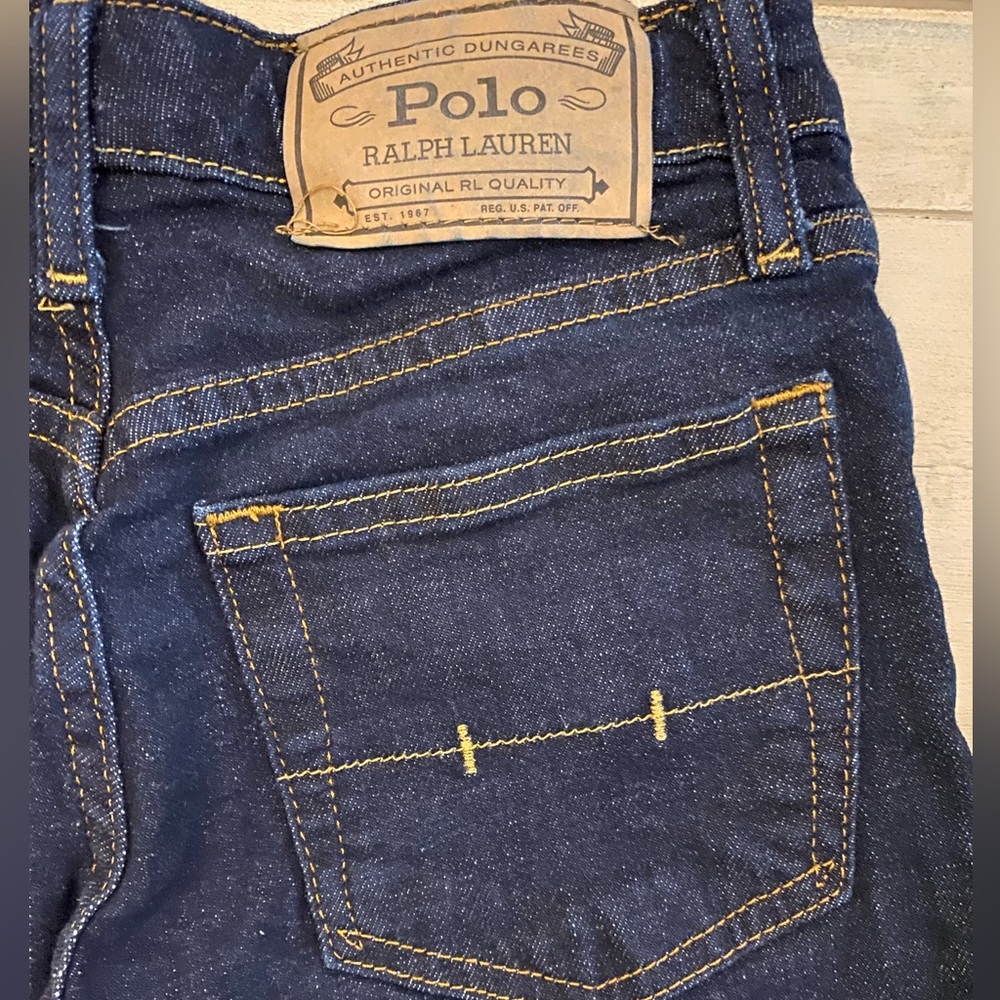 Polo Ralph Lauren dark blue jeans boy size 10